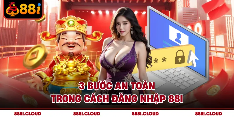 3 bước an toàn trong cách đăng nhập 88I